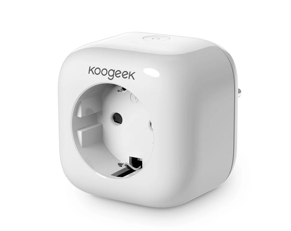 Умная Wifi розетка Koogeek Smart Plug Apple HomeKit. Цвет: белый