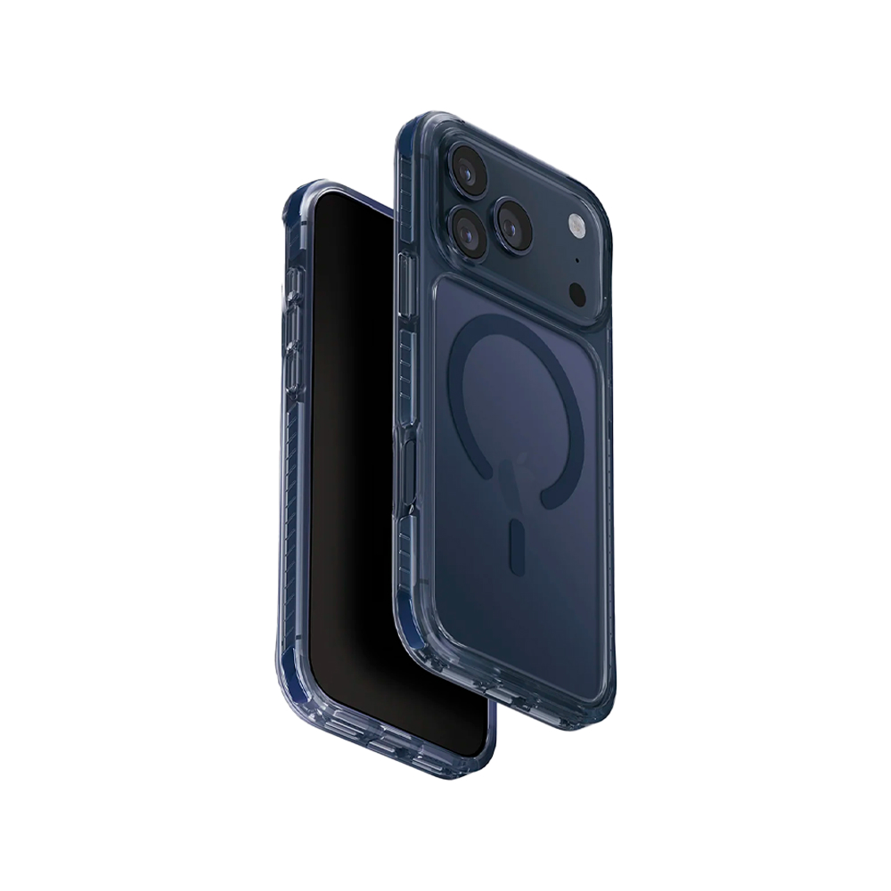 Чехол Uniq Combat с MagSafe для iPhone 17 Pro Max. Цвет: морской синий