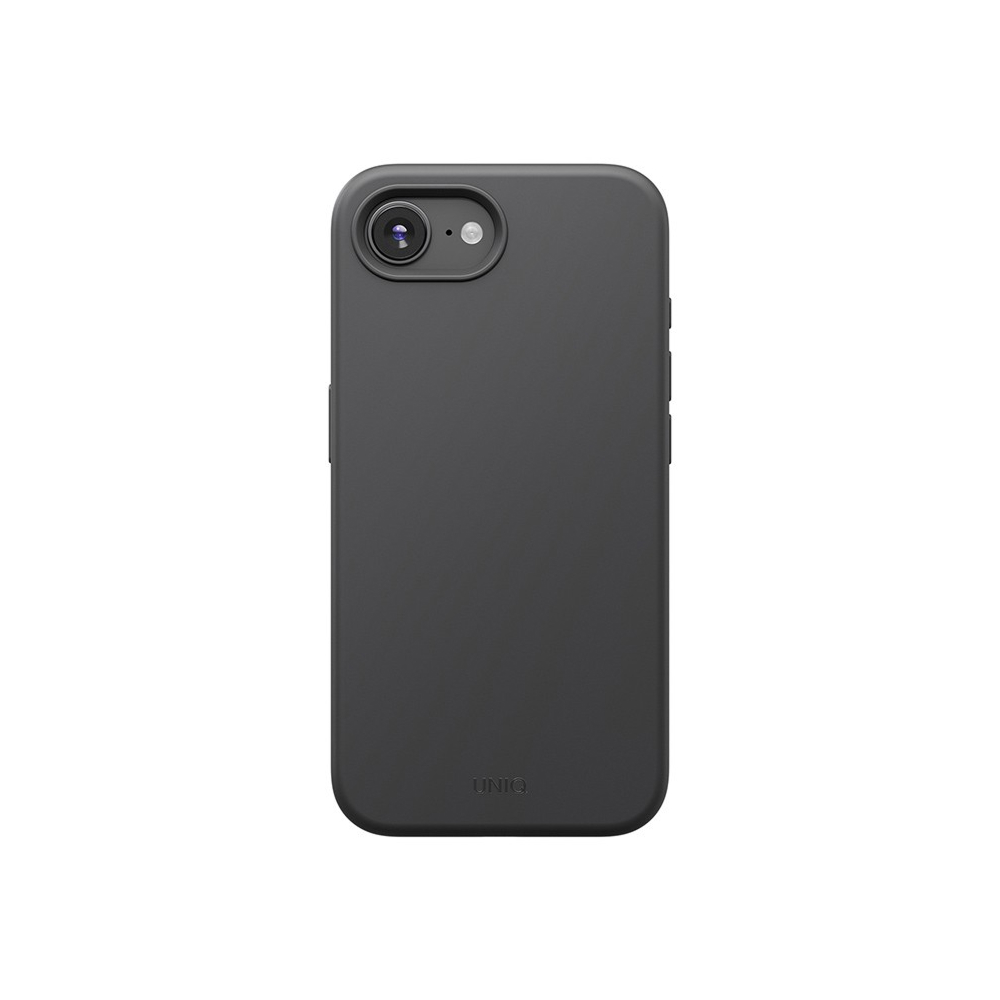 Чехол Uniq LINO MagSafe для iPhone 16e. Цвет: серый