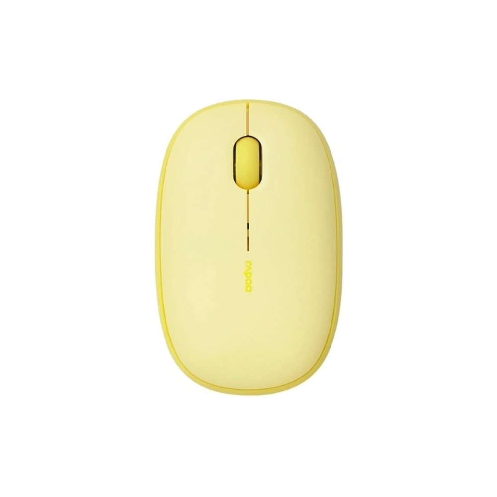 Беспроводная компьютерная мышь RAPOO M650 Цвет: желтый