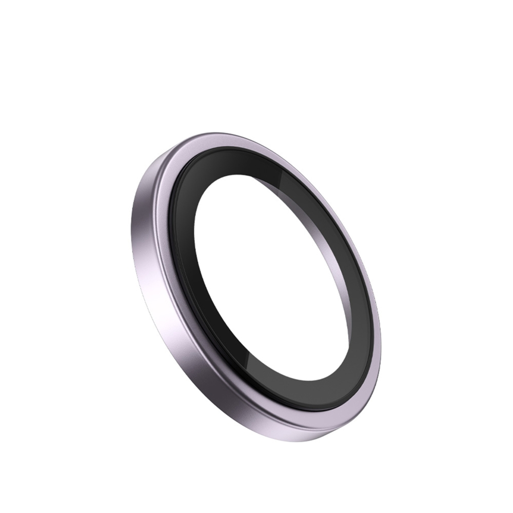 Защитное стекло BlueO Camera lens Aluminium д/камеры iPhone 17 (2 шт.). Цвет: фиолетовый