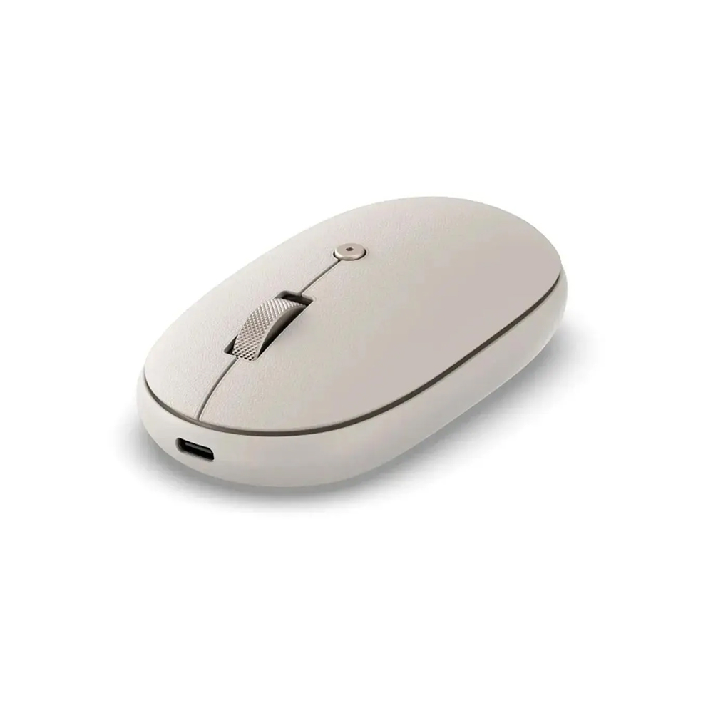 Беспроводная компьютерная мышь Satechi OntheGo Bluetooth Mouse with USB-C. Цвет: песочный