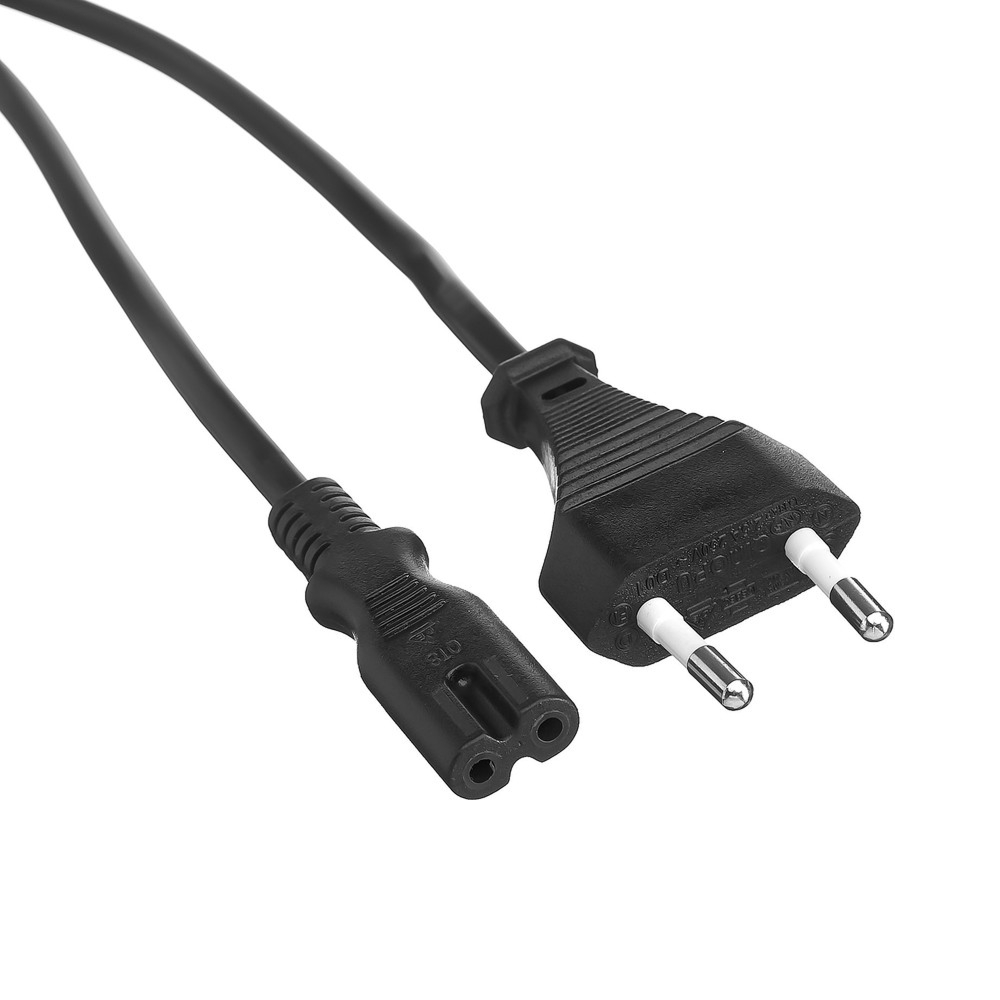 Кабель питания ExeGate Power PCN-1.8P CEE 7/16-C7, 6A, 1.8 м, чёрный