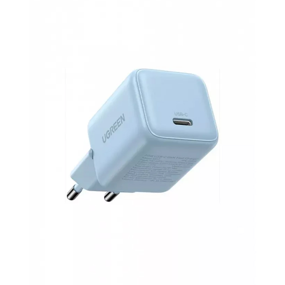 Сетевое зарядное устройство UGREEN X512 Mini 20W. Цвет: голубой