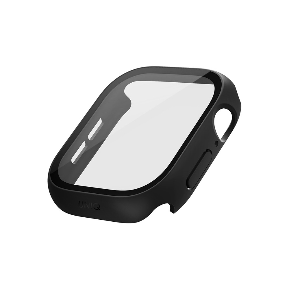 Чехол Uniq Nautic +9H glass влагозащищённый IP68 для Apple Watch 42мм. Цвет: чёрный