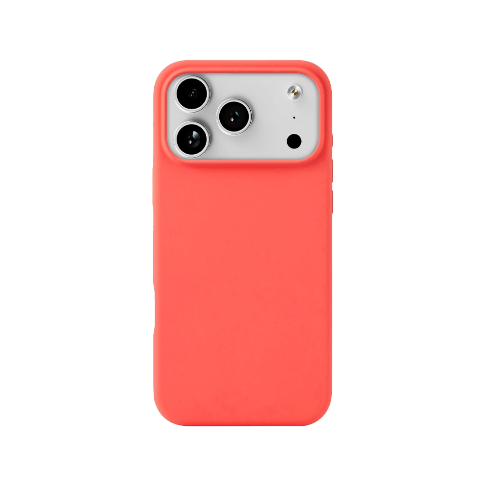 Чехол uBear Touch Mag Case для iPhone 17 Pro. Цвет: коралловый