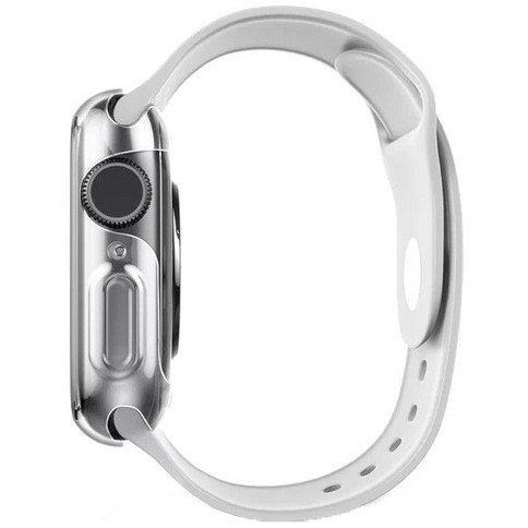 Чехол Uniq Garde для Apple Watch 45/44мм. Цвет: прозрачный