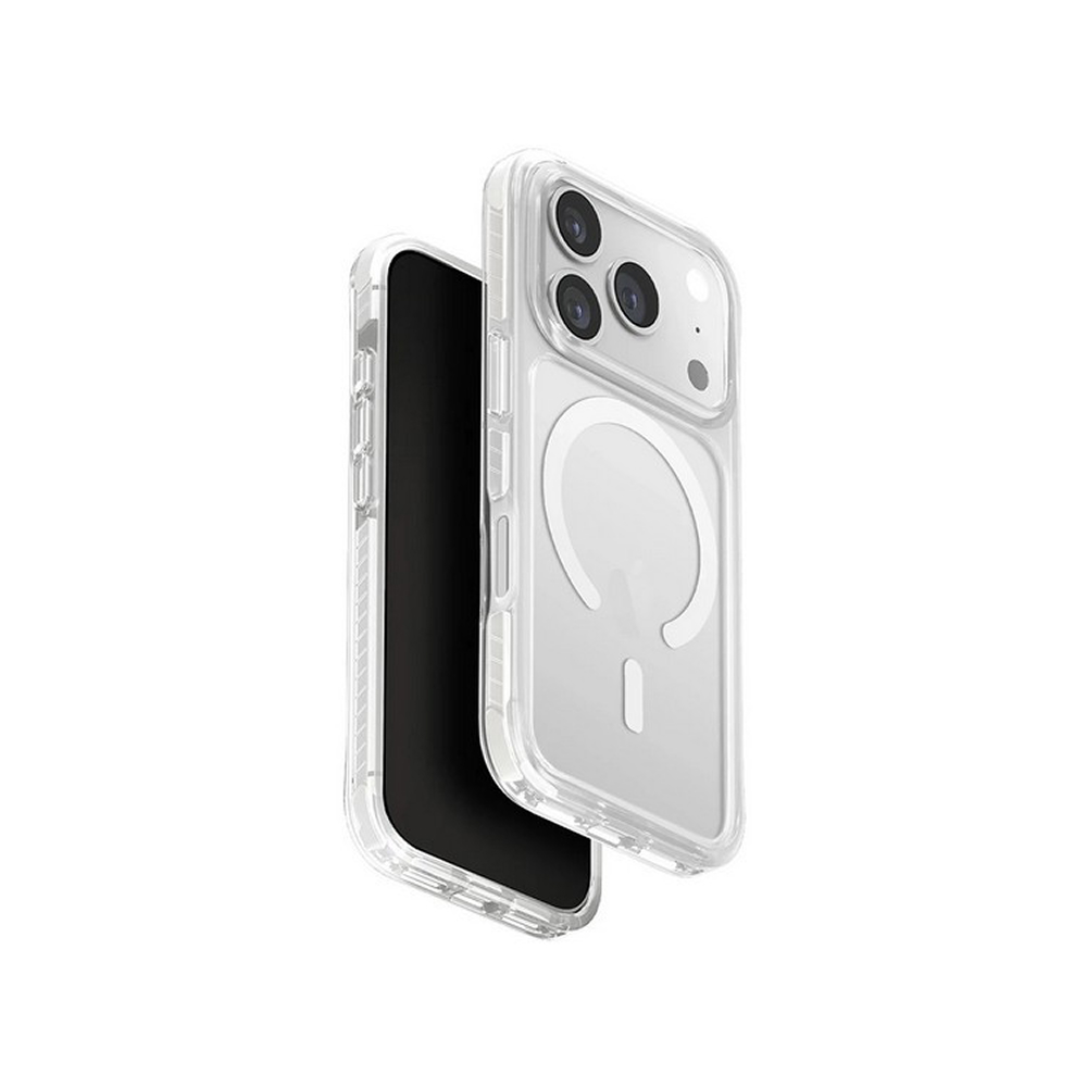 Чехол Uniq Combat с MagSafe для iPhone 17 Pro Max. Цвет: матовый белый