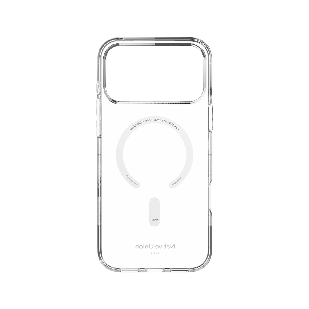 Чехол Native Union с MagSafe для iPhone 17 Pro Max. Цвет: прозрачный