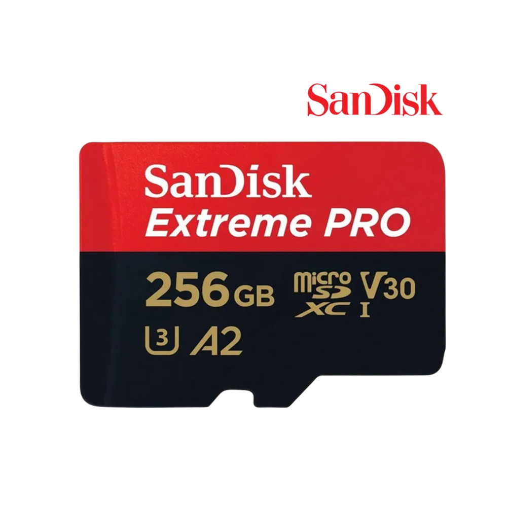 Флеш-накопитель Sandisk Extreme Pro SDXC 256GB + SD Adapter, 140Мб/с V30 UHS-I U3 Флеш-накопитель Sandisk Extreme Pro SDXC 256GB + SD Adapter, 140Мб/с V30 UHS-I U3