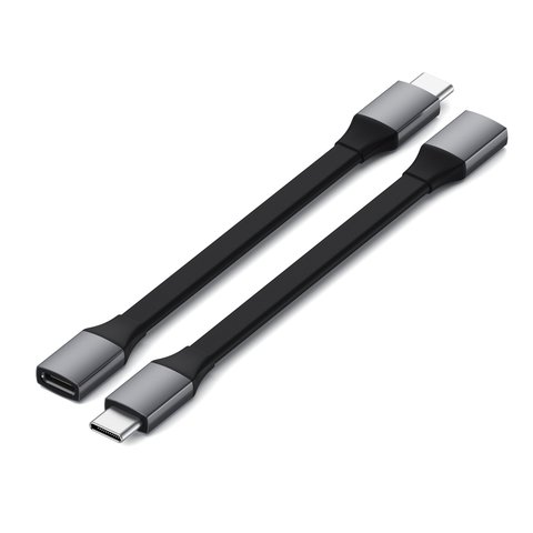 Кабель-удлинитель Satechi USB-C. Type-C Male — Type-C Female, 12см.