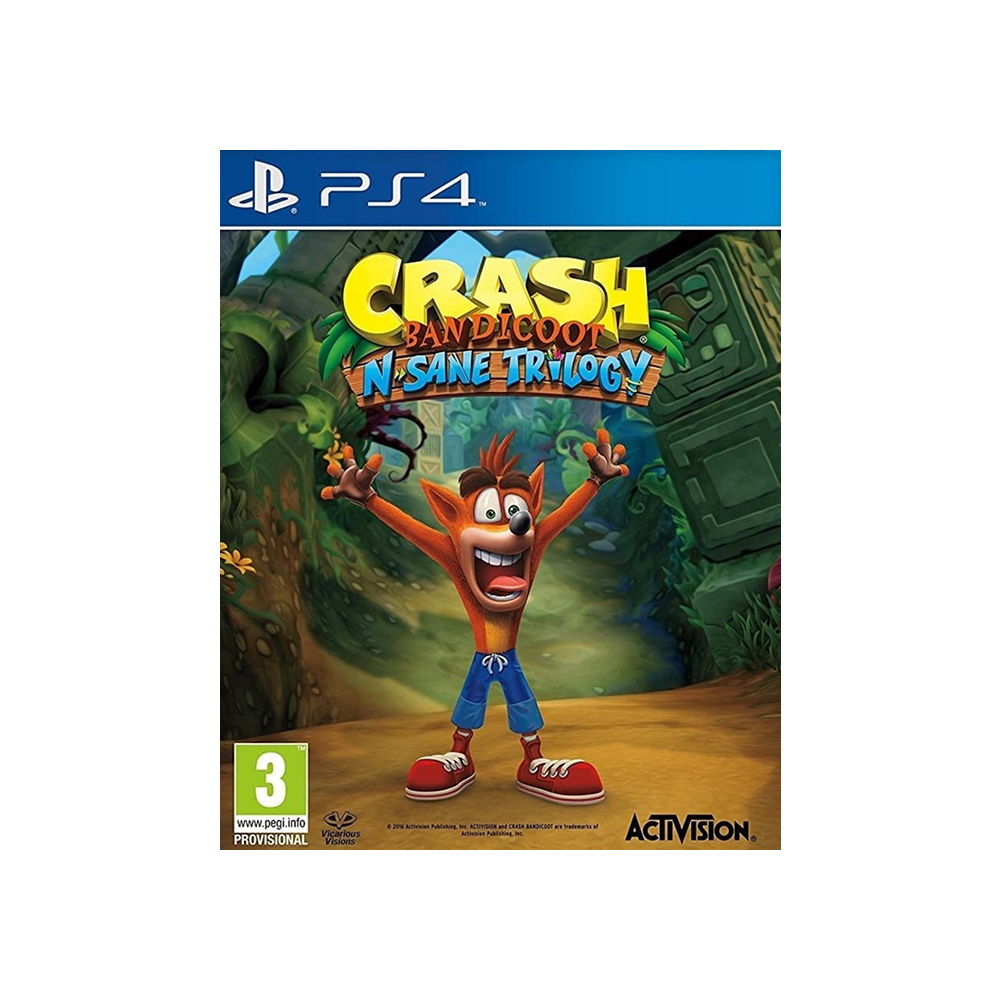 Игра Crash Bandicoot N’sane Trilogy [PS4] (EU)