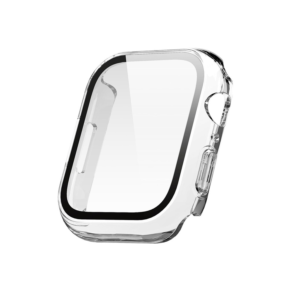 Чехол Elago Clear Shield case+9H glass для Apple Watch 42 мм. Цвет: серый