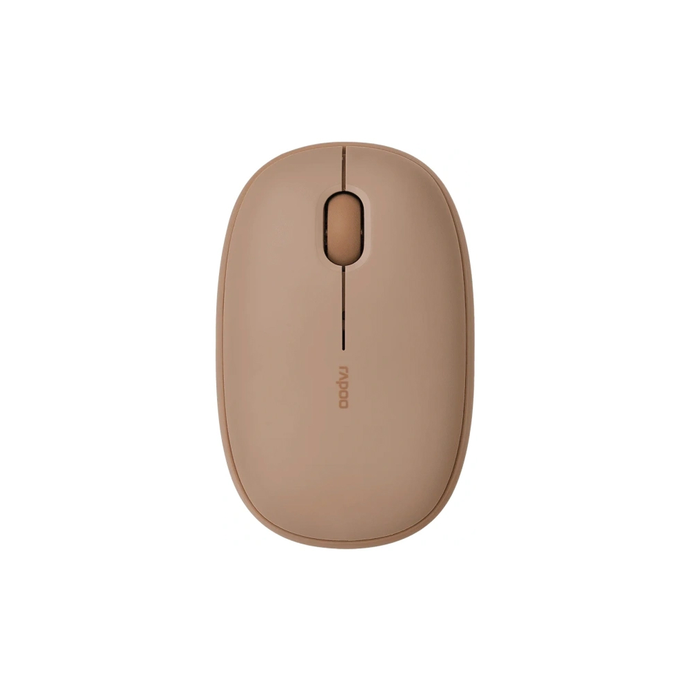 Беспроводная компьютерная мышь RAPOO M650 Цвет: коричневый