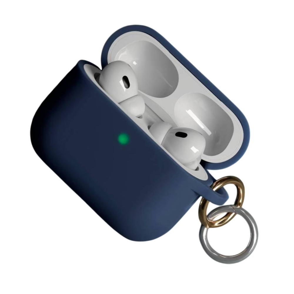 Чехол vlp Charm Case для AirPods Pro 3. Цвет: темно-синий