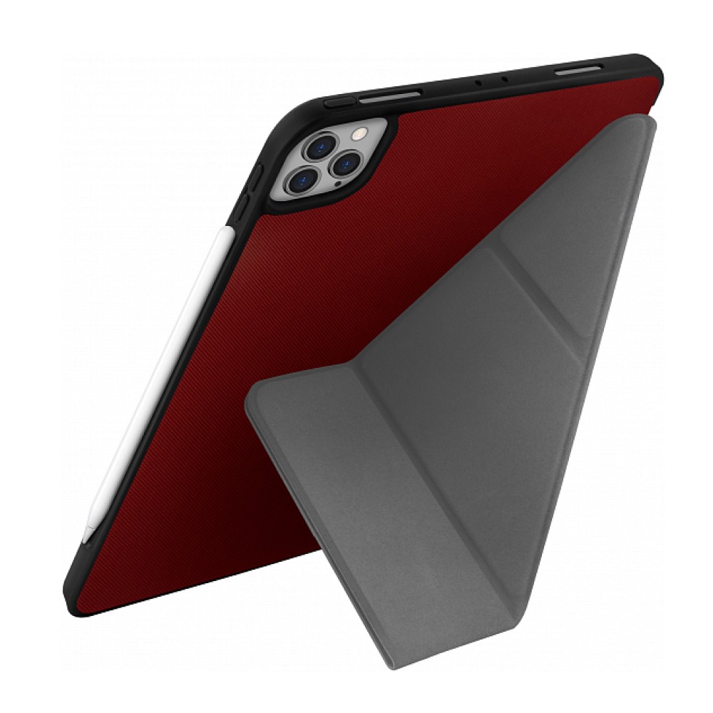 Чехол Uniq Transforma Rigor с отсеком для стилуса для iPad Pro 11" (2020). Цвет: красный Чехол Uniq Transforma Rigor с отсеком для стилуса для iPad Pro 11" (2020). Цвет: красный