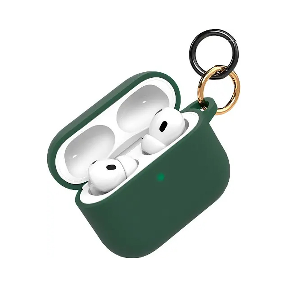 Чехол vlp Charm Case для AirPods Pro 3. Цвет: темно-зеленый