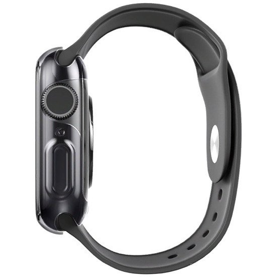 Чехол Uniq Garde для Apple Watch 45/44мм. Цвет: дымчатый серый