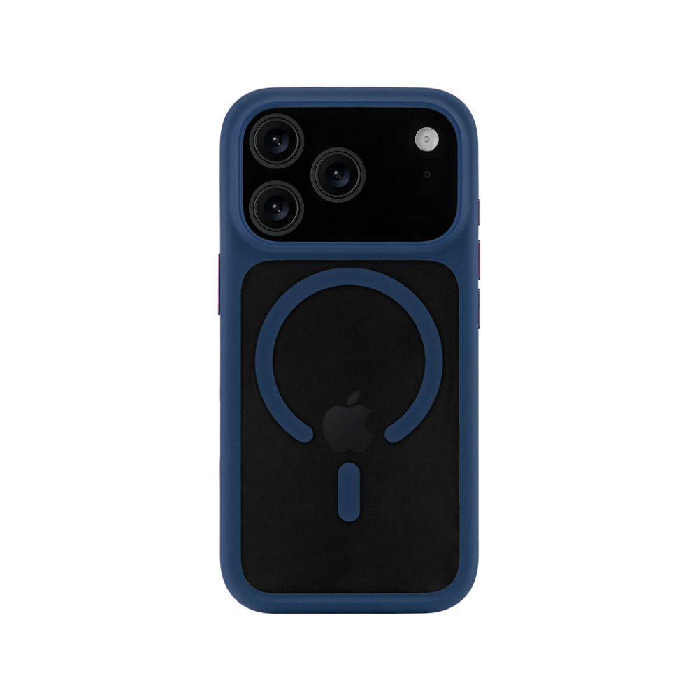 Чехол uBear Shade Case с MagSafe для iPhone 17 Pro. Цвет: синий