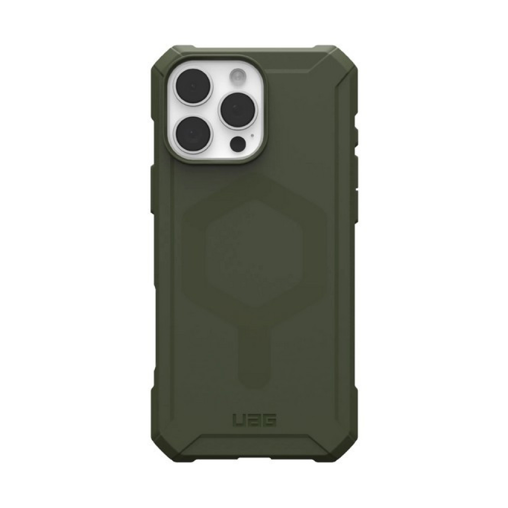 Чехол UAG Essential Armor Magsafe для iPhone 16 Pro Max. Цвет: оливковый