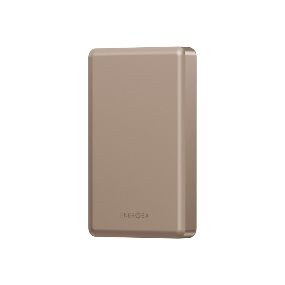 Внешний аккумулятор EnergEA AluPac, 10 000, 15W, Type-c 20W, Ultra Light. Цвет: золотой