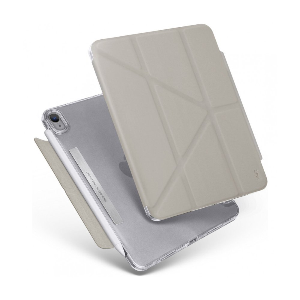 Чехол Uniq для Apple iPad Mini 6 Camden антимикробный. Цвет: серый Чехол Uniq для Apple iPad Mini 6 Camden антимикробный. Цвет: серый