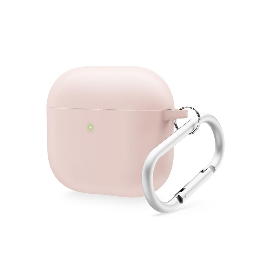 Чехол Elago Liquid Hang case для AirPods 4, силикон. Цвет: розовый