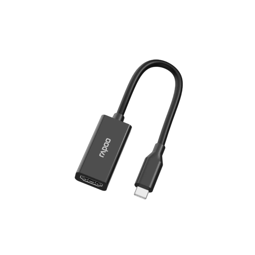 Адаптер RAPOO USB-C to HDMI. Цвет: черный