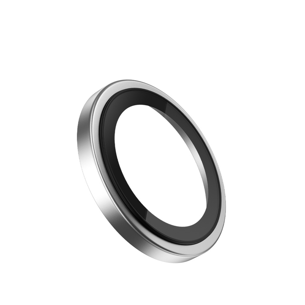 Защитное стекло BlueO Camera lens 99-AR PVD Titanium д/камеры iPhone 17P/17PM (3 шт.). Цвет:серебро