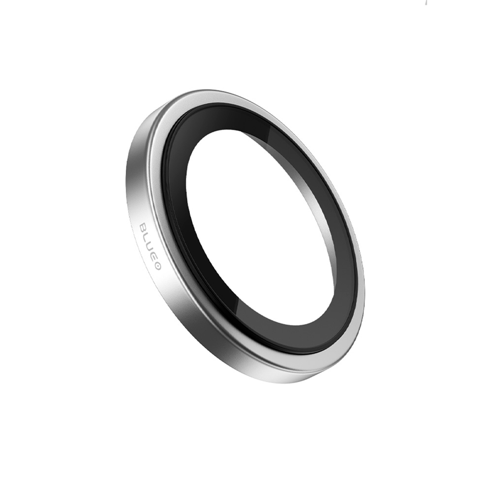 Защитное стекло BlueO Camera lens SAPPHIRE Titanium д/камеры iPhone 17P/17PM (3 шт.). Цвет: серебро