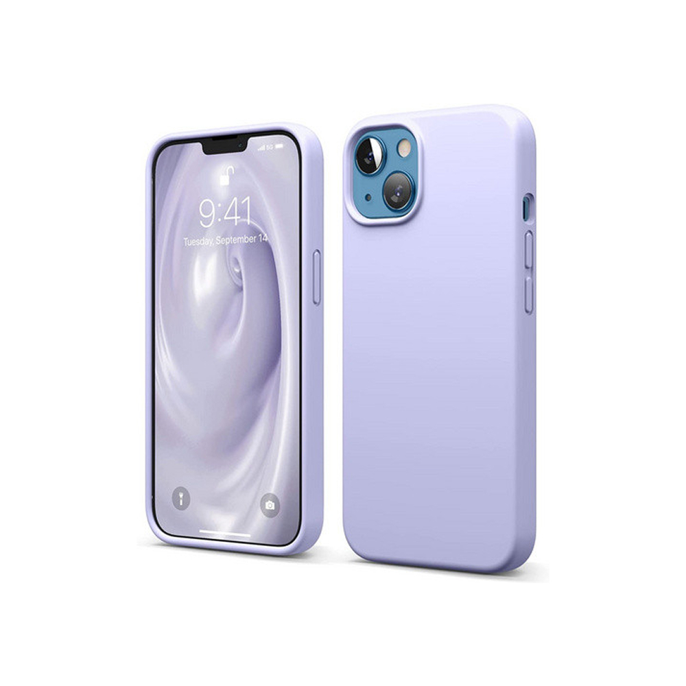 Чехол Elago Soft silicone (Liquid) для iPhone 13. Цвет: фиолетовый
