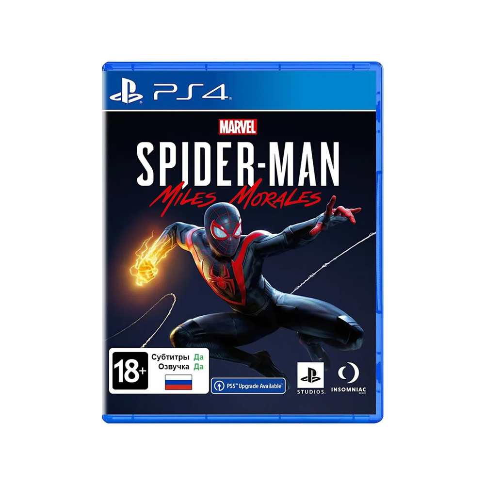 Игра Marvel Человек-паук: Майлз Моралес [PS4, русский язык*]