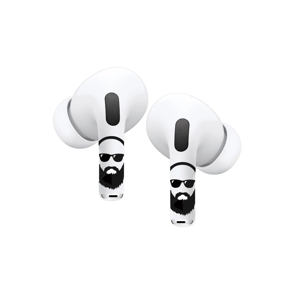 Наклейки VLP Easy Art для AirPods Pro/Pro2, bearded man