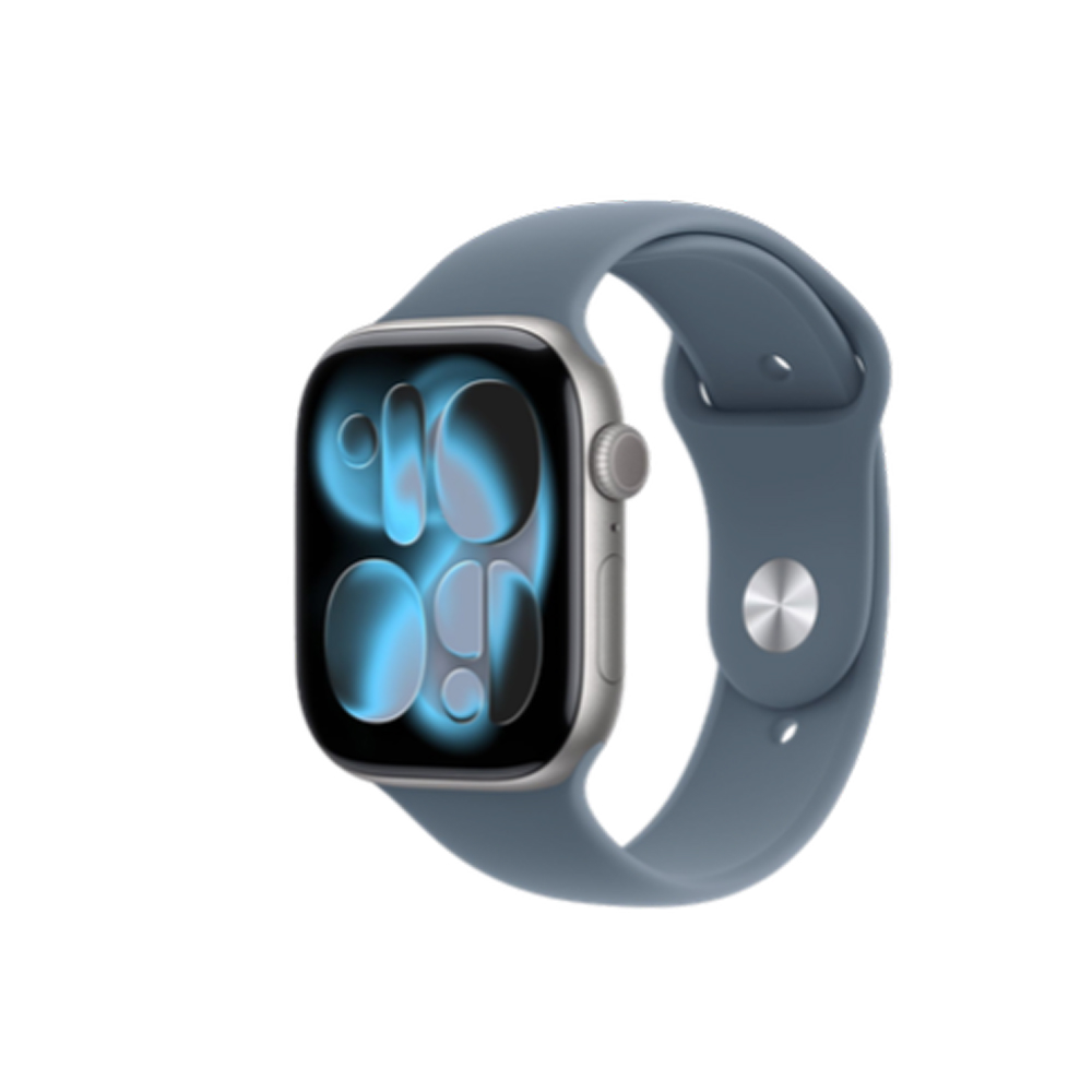 Apple Watch Series 11, 46 мм, корпус из алюминия цвета "серый космос", спортивный ремешок (S/M) Apple Watch Series 11, 46 мм, корпус из алюминия цвета "серый космос", спортивный ремешок (S/M)