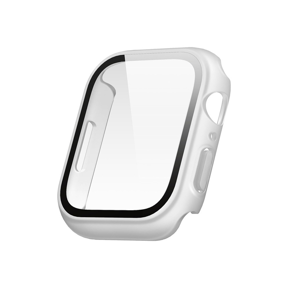Чехол Elago Clear Shield case+9H glass для Apple Watch 46 мм. Цвет: серый