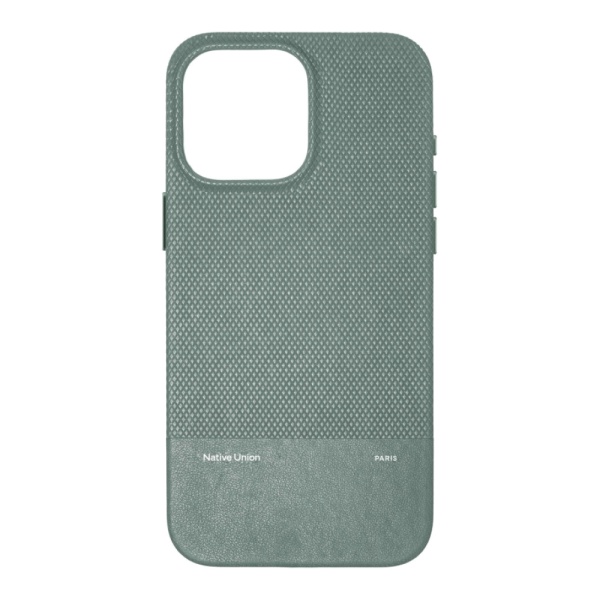 Чехол защитный Native Union (RE)CLASSIC CASE с MagSafe для iPhone 16 Pro Max. Цвет: зеленый сланец