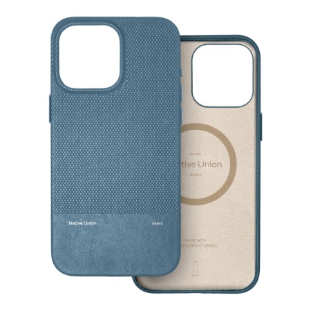 Чехол защитный Native Union (RE)CLASSIC CASE с MagSafe для iPhone 16 Pro Max. Цвет: синий