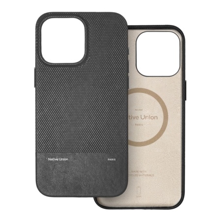 Чехол защитный Native Union (RE)CLASSIC CASE с MagSafe для iPhone 16 Pro Max. Цвет: черный