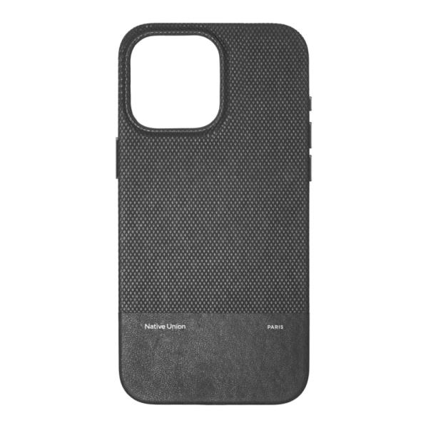 Чехол защитный Native Union (RE)CLASSIC CASE с MagSafe для iPhone 16 Pro Max. Цвет: черный