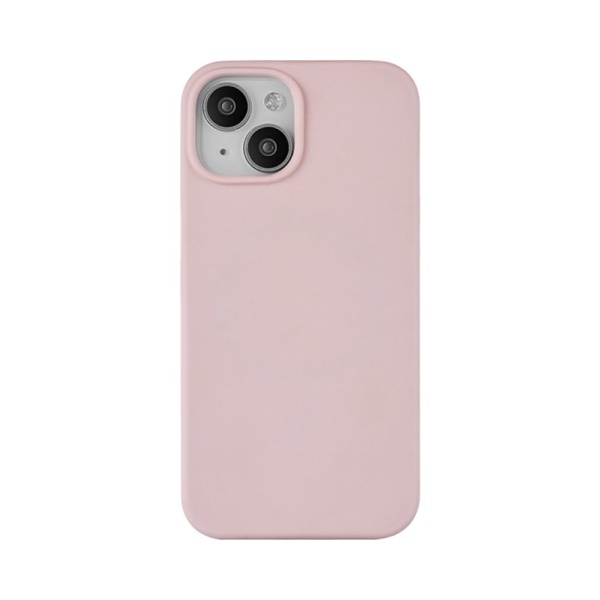 Чехол Ubear Touch Mag Case для iPhone 14, софт-тач силикон. Цвет: розовый