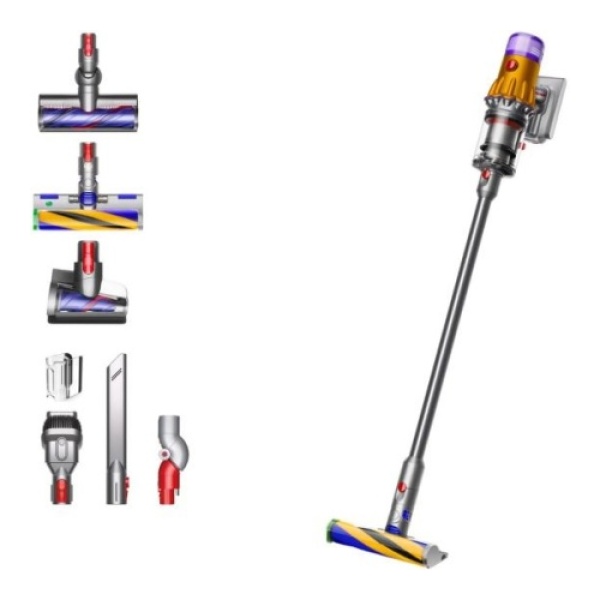 Пылесос беспроводной Dyson V12 Detect Slim Absolute (yellow / nickel) UK