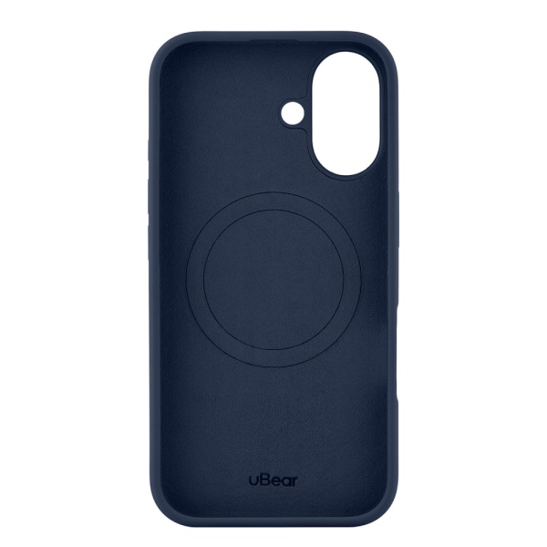 Чехол защитный uBear Touch Mag Case для iPhone 16. Цвет: темно-синий