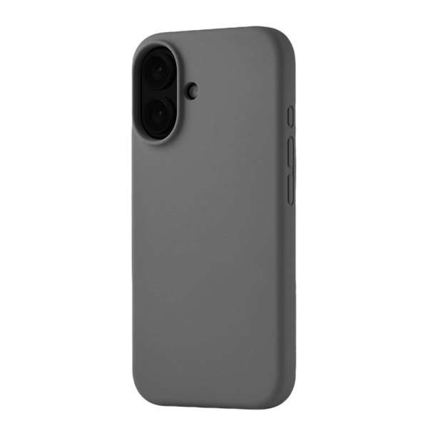 Чехол защитный uBear Touch Mag Case для iPhone 16. Цвет: темно-серый