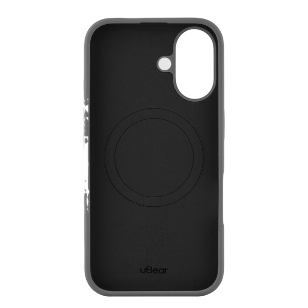 Чехол защитный uBear Touch Mag Case для iPhone 16. Цвет: темно-серый