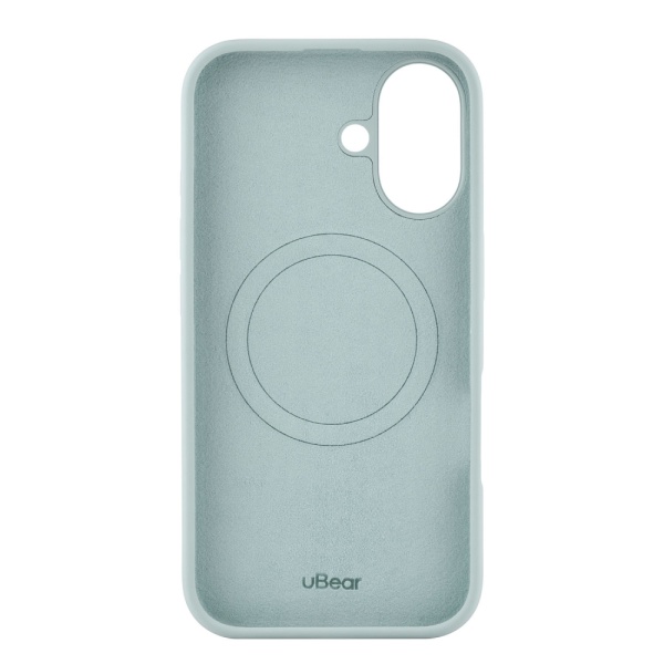 Чехол защитный uBear Touch Mag Case для iPhone 16. Цвет: холодная мята