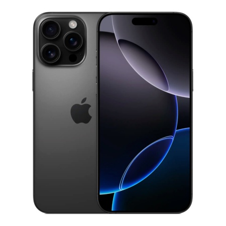 Смартфон Apple iPhone 16 Pro 256 ГБ (nano-SIM + eSIM). Цвет: "Черный титановый"