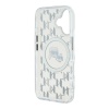 Чехол Lagerfeld PC/TPU Monogram NFT Karl & Choup Metal Cam MagSafe для iPhone 16. Цвет: прозрачный