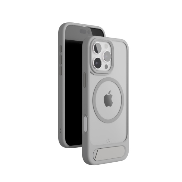 Чехол защитный vlp reels case с MagSafe для iPhone 16 Pro. Цвет: серый