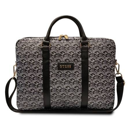 Сумка Guess для ноутбуков 15-16" G CUBE Bag. Цвет: черный