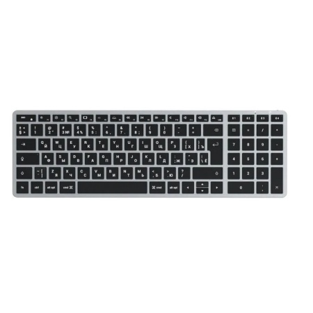 Беспроводная клавиатура Satechi Slim X2 Bluetooth Keyboard RU. Цвет: серебристый